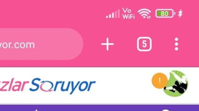 2gündür telefonum da su vo wifi yazan şey çıkıyor nedir bu bilen var mı?
