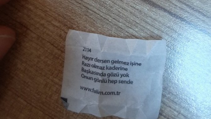 Fal baktırır ya da okur musunuz?