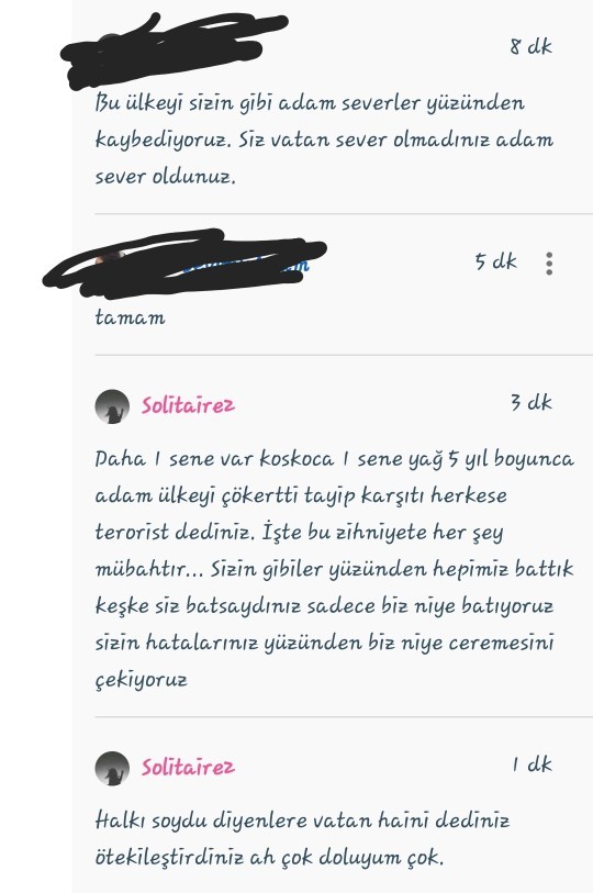 Erdoğana oy attım pişmanım diyen bir kişiye yazdıklarım sizce nasıl?