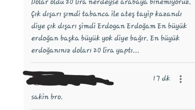 Erdoğana oy attım pişmanım diyen bir kişiye yazdıklarım sizce nasıl?