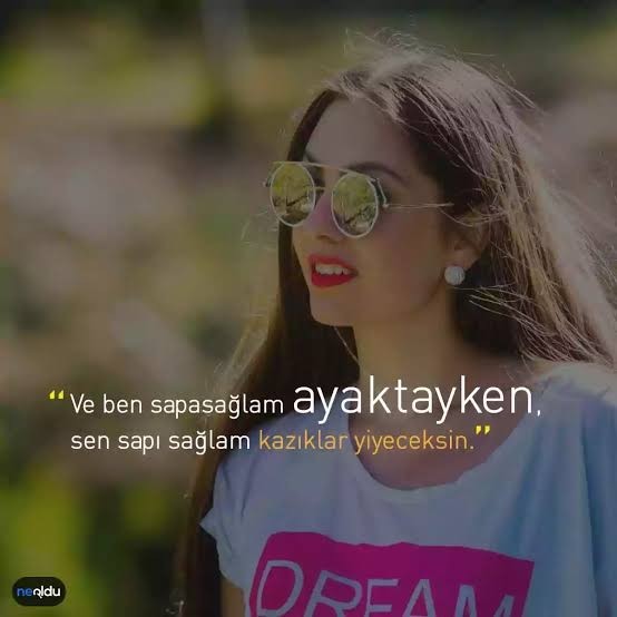 Sevdiğiniz şarkı sözlerini görelim?