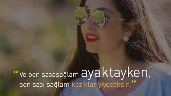 Sevdiğiniz şarkı sözlerini görelim?