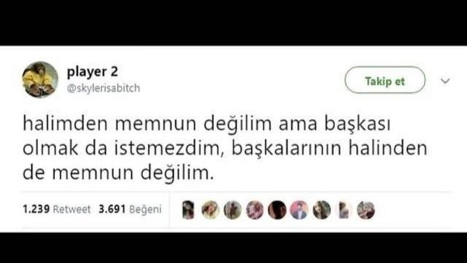 Halinizden memnun musunuz?