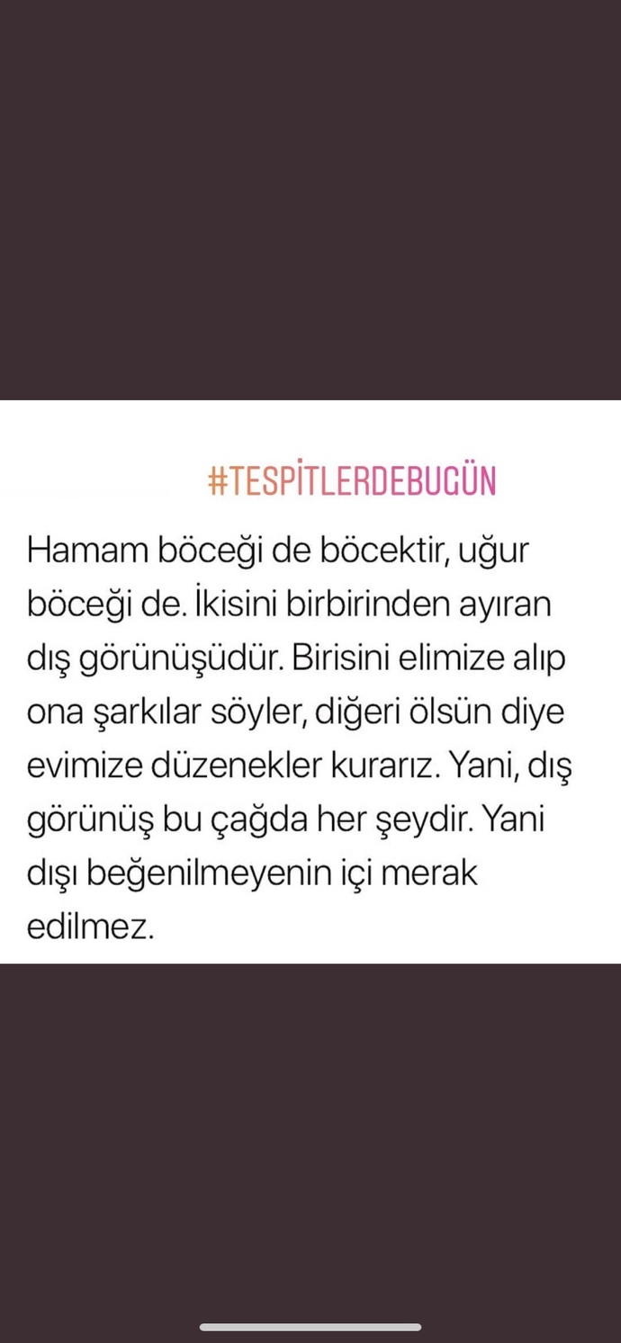 (sizi üzecek görsel ektedir) Dış görünüş her şey midir?