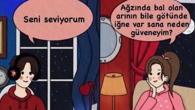 "Seni seviyorum" diyen birine verebileceğiniz en değişik cevap ne olurdu?