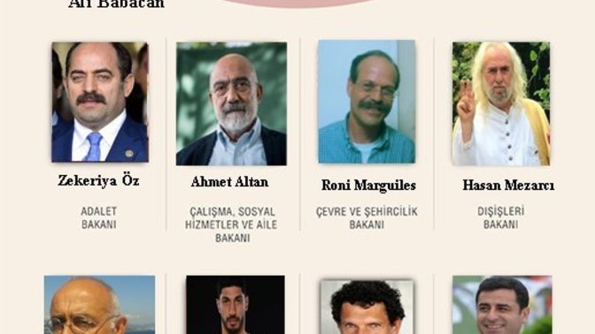 Chp iktidar olursa yapacağı kabine deşifre oldu?