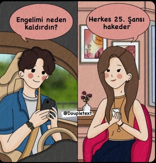 İnsanlara maksimum kaç şans verirsiniz?