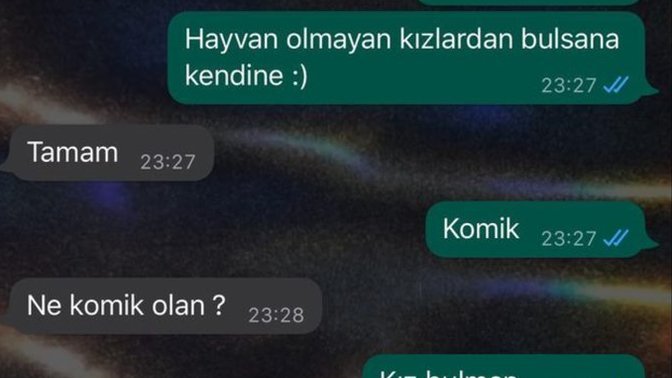 SEVGİLİMLE OLAN MESAJLARA Bİ BAKIN ALLAH AŞKINA NAPMAYA ÇALIŞIYIR?