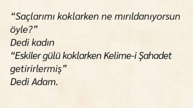 "Güzel sevmenin" tarifi nedir?