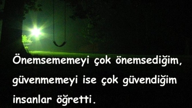Sizi aramayan sormayan mesaj atmayan birisini ne kadar önemsersiniz?