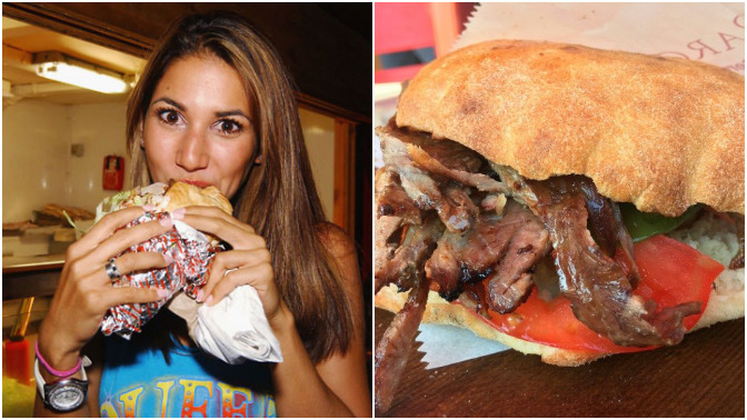 Sabah sabah canım döner çekti. Olsa yer miydin?