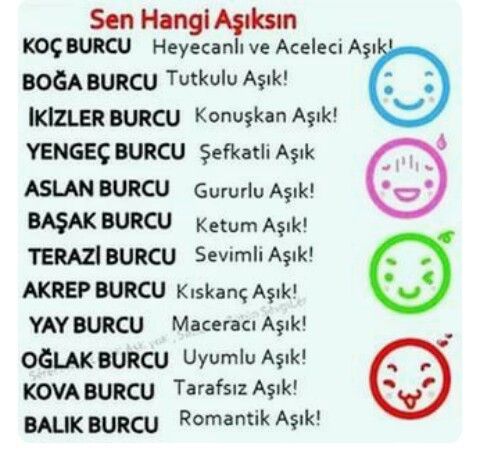 Burcunuza göre nasıl bir aşıksın?