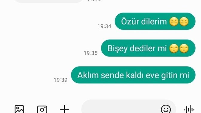 Çok fena yakalandık bişey olmasın ya?
