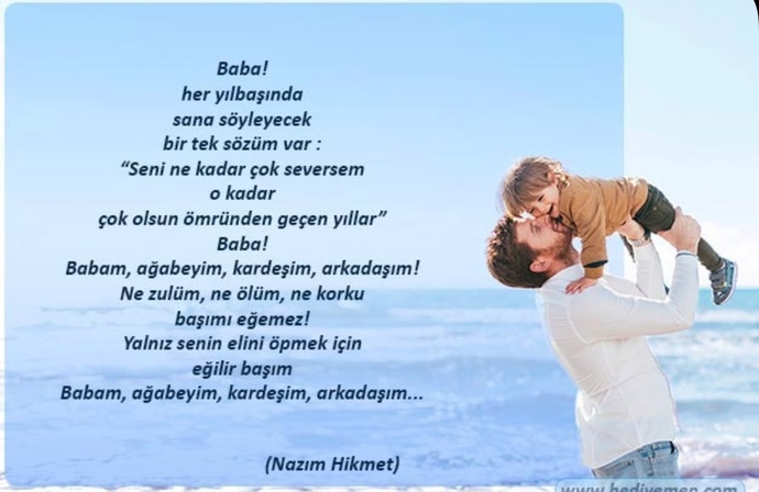 Bugün Babalar Günü! Buradan babanıza ne söylemek istersiniz?