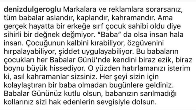 Babalar günü hakkında?