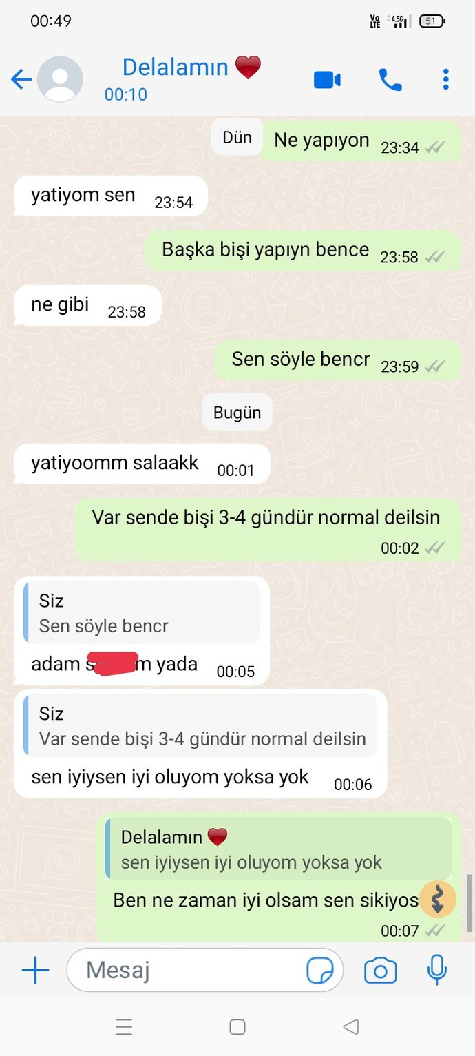 Aldatıyor mu sizce kafam çok karışık?