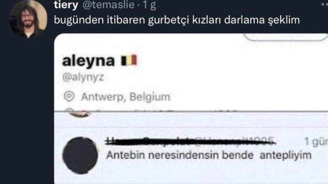 Gurbetçi kızları görünce darlıyor musunuz?