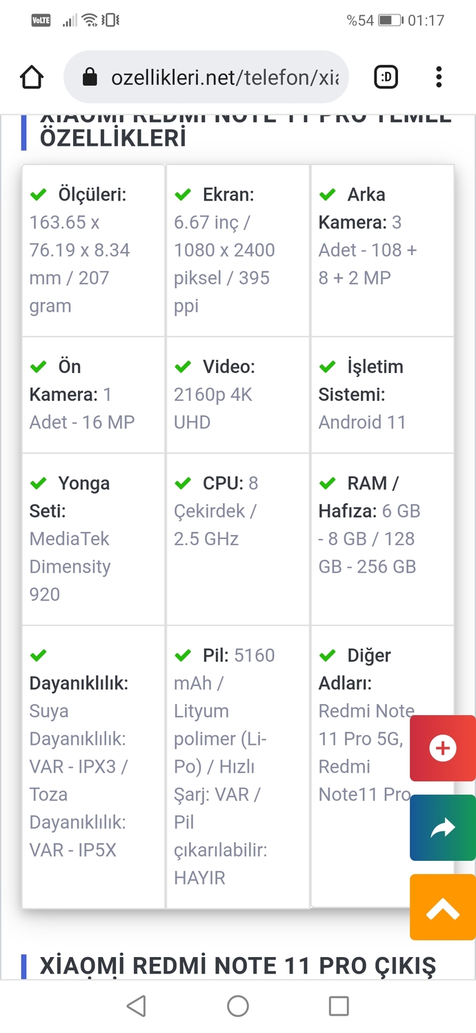 Xiaomi redmi note 11 pro telefonu nasıl?