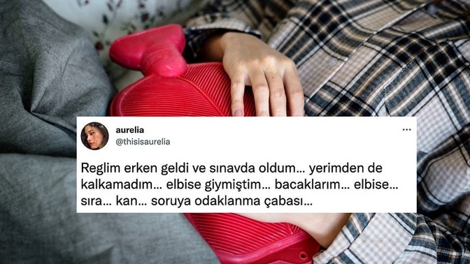 YKS sınavında regl olduğunu anlatan kız tepkilerin odağı oldu! Regl olduğunu söylemesi ayıp mı?