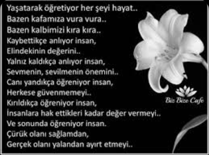 Zaman ne kadar çabuk geçiyor değil mi? Peki, bu yaşınıza kadar geçen zaman size neler öğretti?