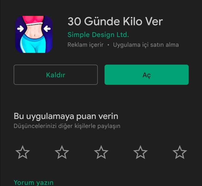 Aranızda bu uygulamayla kilo veren var mı?