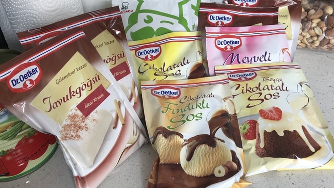 Hangi paketli tatlıları kullanıyorsunuz?