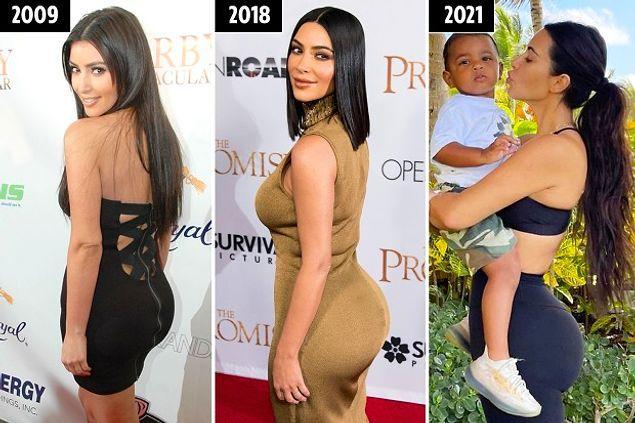 Büyük poponun modası geçiyor, ünlüler popolarını tekrar küçültüyor. Sizce büyük mü küçük mü?