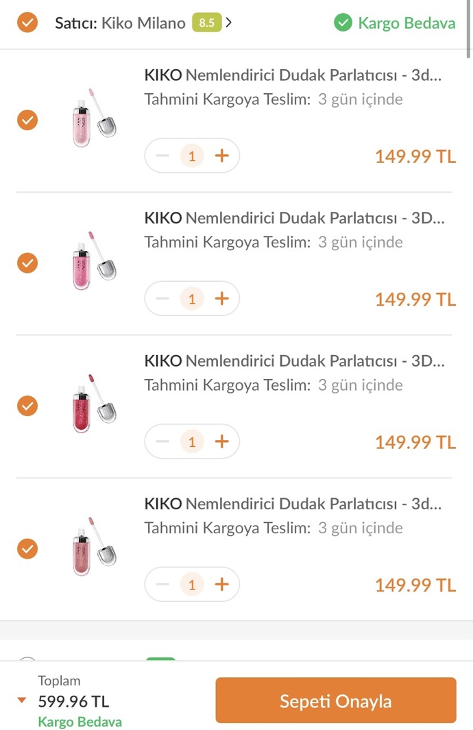 Sizce bir lip glossa 150₺ verilir mi?