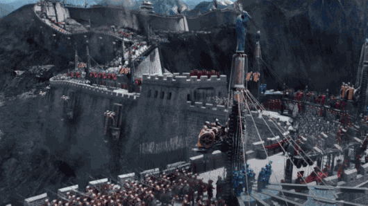 Fantastik bir film Çin Seddi izlediniz mi?