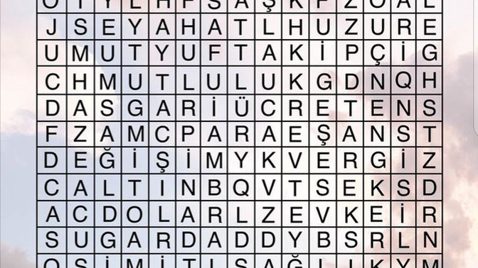 İlk gördüğün şeye şu an sahip oldun diyelim, ilk neyi gördün?