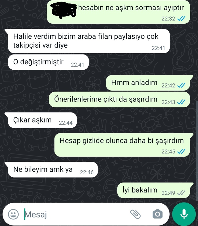 Sanırım sevgilim beni aldatıyor?