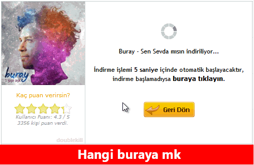 Son zamanlarda dinlediğiniz şarkı nedir?
