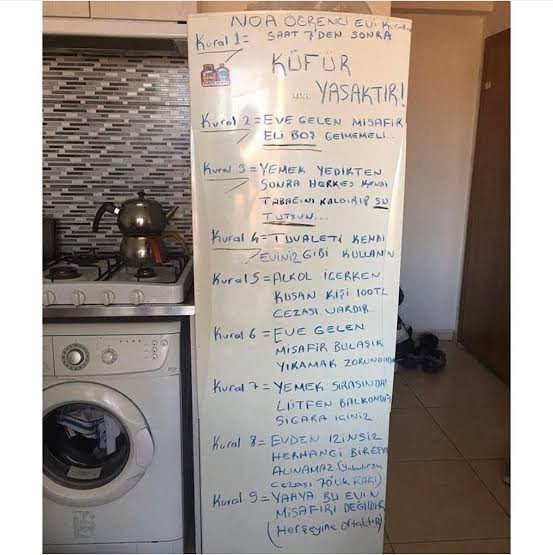Evinizde uyguladığınız kurallar var mı?