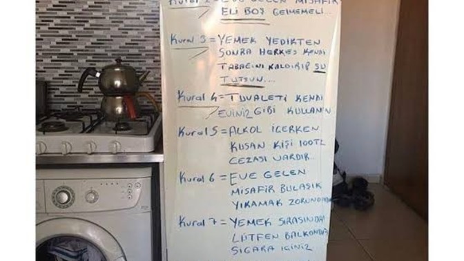 Evinizde uyguladığınız kurallar var mı?
