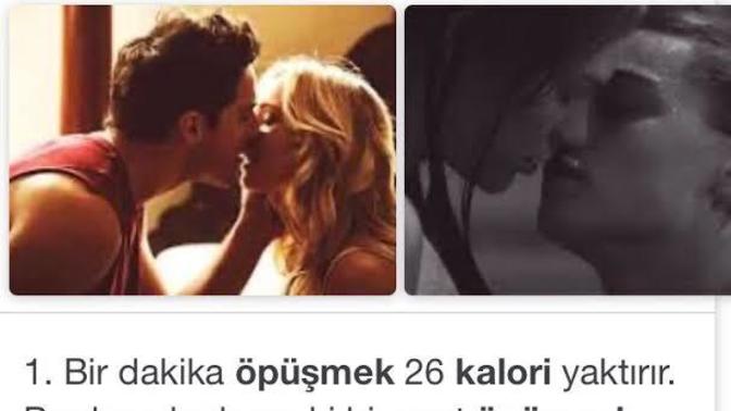 Öpüşmek bu kadar kalori yaktırıyorsa, fazla kilosu olanları kimse öpmüyor mu?