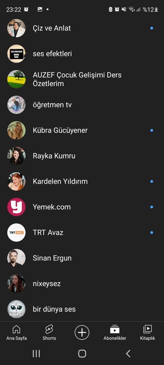 Takip ettiğiniz youtube kanalları nelerdir?