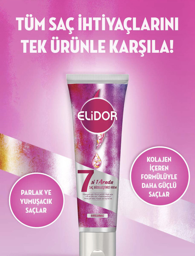 Elidor 7'si 1 Arada saç güzelleştirici ne işe yarar, nasıl kullanılır?
