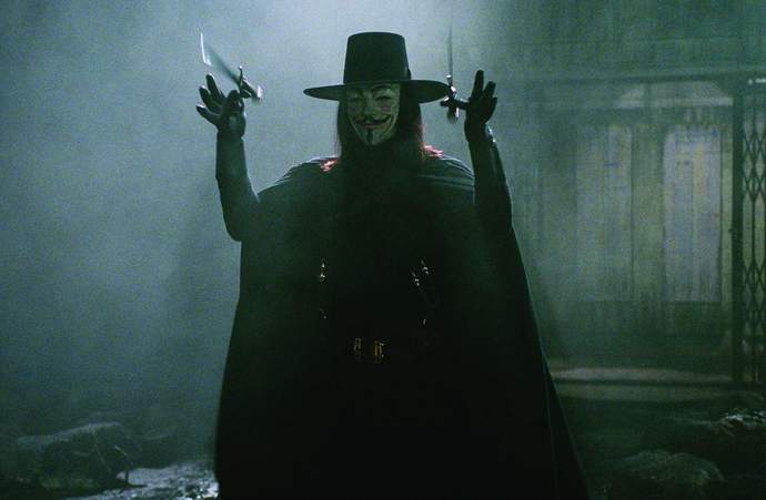 Fikirler kurşun geçirmez repliğiyle bilinen V For Vendetta filmini izlediniz mi?