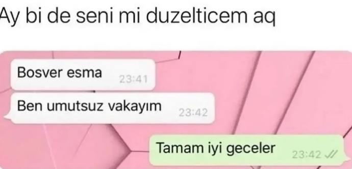 İnsanları düzeltmeye çalışır mısınız?