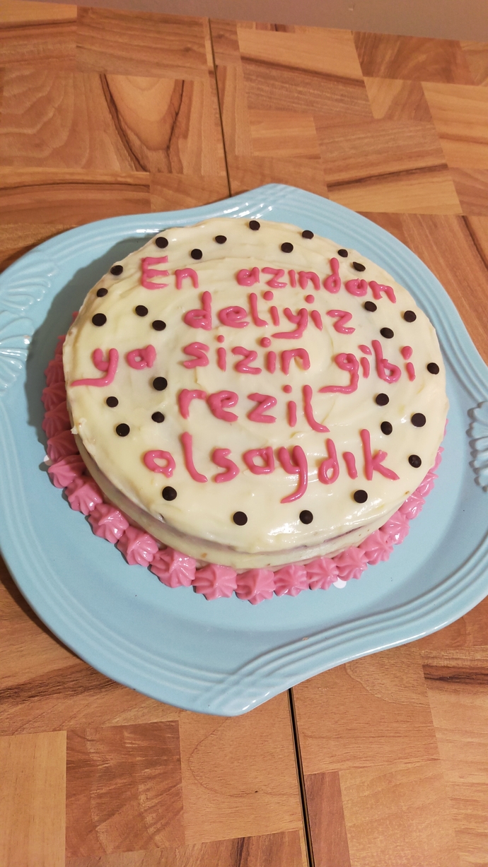 Ta taa pasta yaptım nasıl görünüyor?