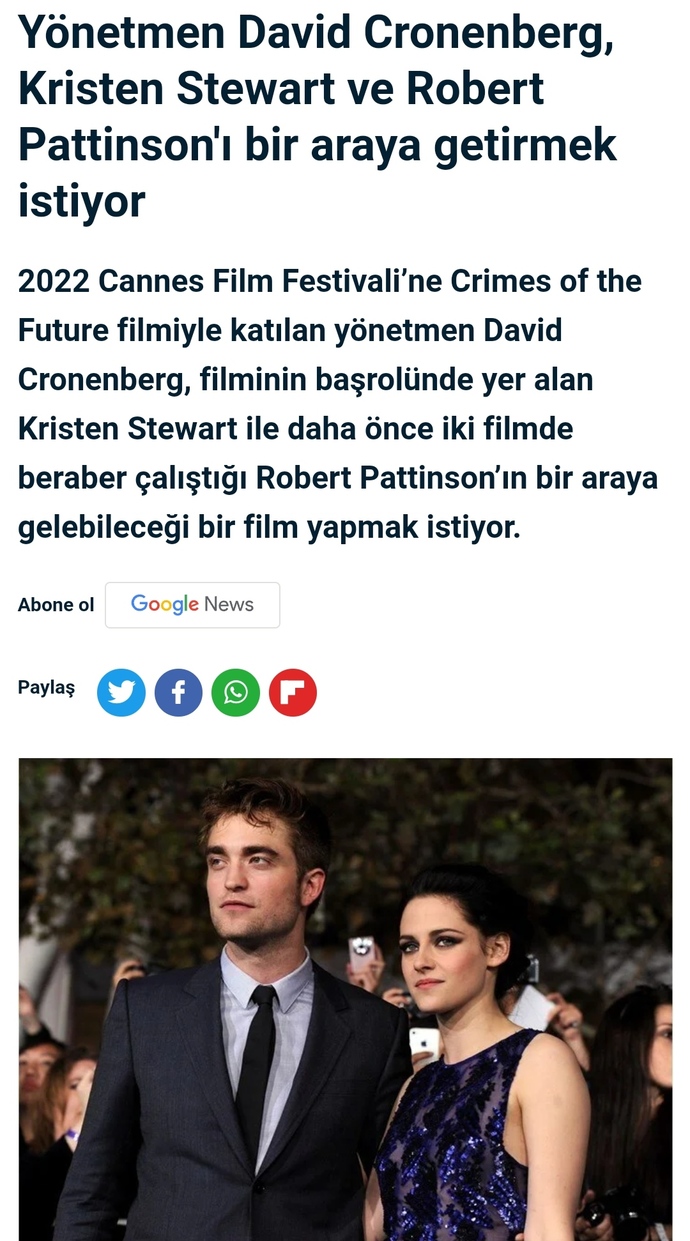 Kristen Stewart ve Robert Pattinsonu tekrar bir arada görmek ister misiniz?