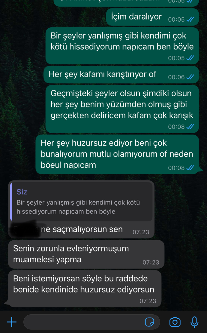 Napıcam ben arkadaşlar böyle düşünmem normal mi benim gibi şeyler yaşamış olanlar bu durumu nasıl atlattınız?