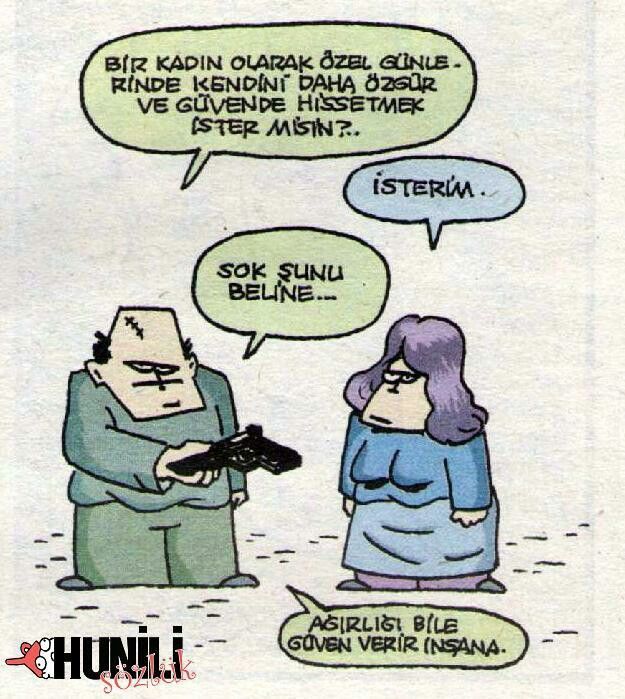 Kadınların aylık hallerini çekmek zorunda mıyız?