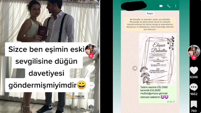Evleneceğin kişinin eski sevgilisini düğününe davet eder misin👰🏻‍♀️?