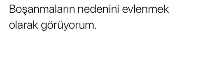 Sence boşanmaların nedeni ne?