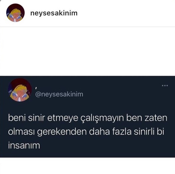 Sinirli biri misin😅?