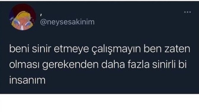 Sinirli biri misin😅?