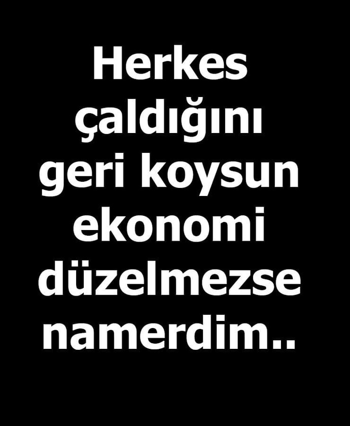 Zamlara söylemek istediğiniz bir şey var mı?