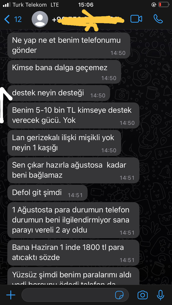 Sevgiliniz sizden ayrıldıktan sonra yediğimiz içtiğimiz herşeyin parasını ver derse ne yaparsınız?