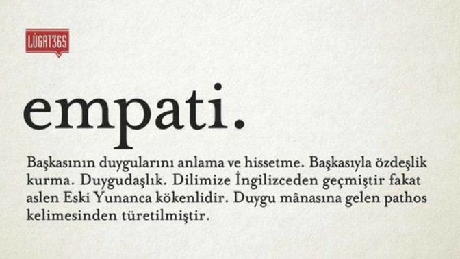 En son kendinizi kimin yerine koydunuz?